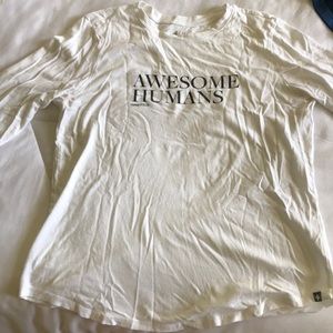 Figs t shirt long sleeve small